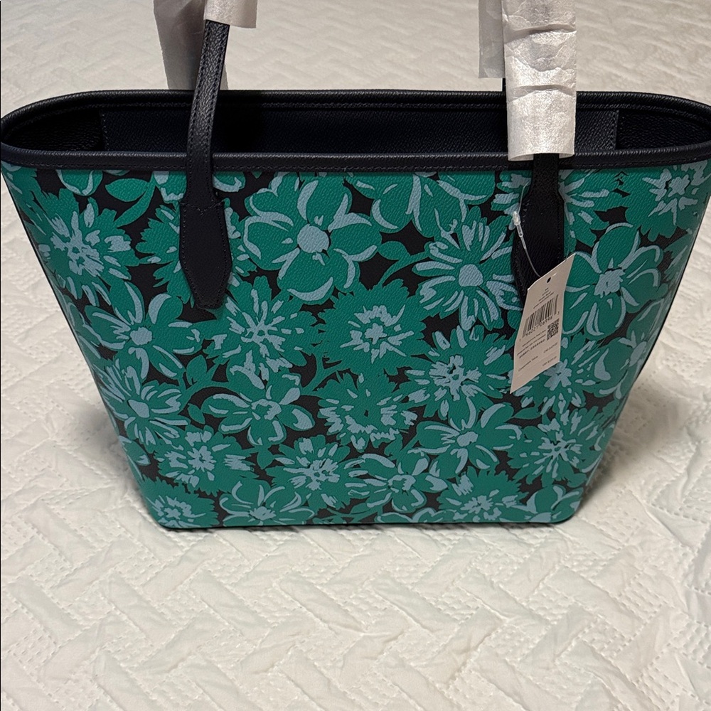 kate spade Green Floral Tote Bag - Picture 6 of 8